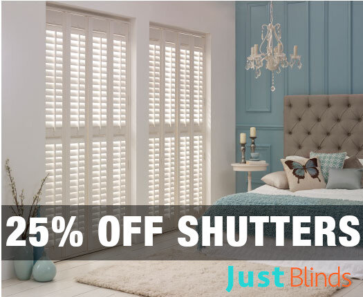 25% off shutter blinds